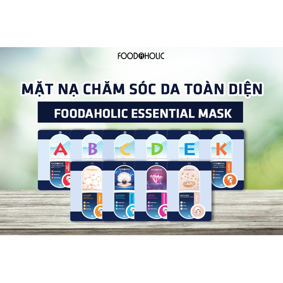 Mặt Nạ Dưỡng Da FoodAHolic 23g - Chính hãng