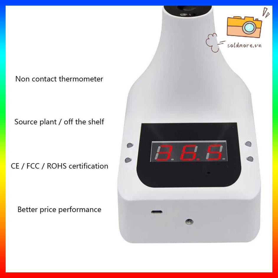 [SOE]  Wall Mounted Infrared Thermometer Adults And Children No Contact Precise Measure Temperature Alarm Thermometer