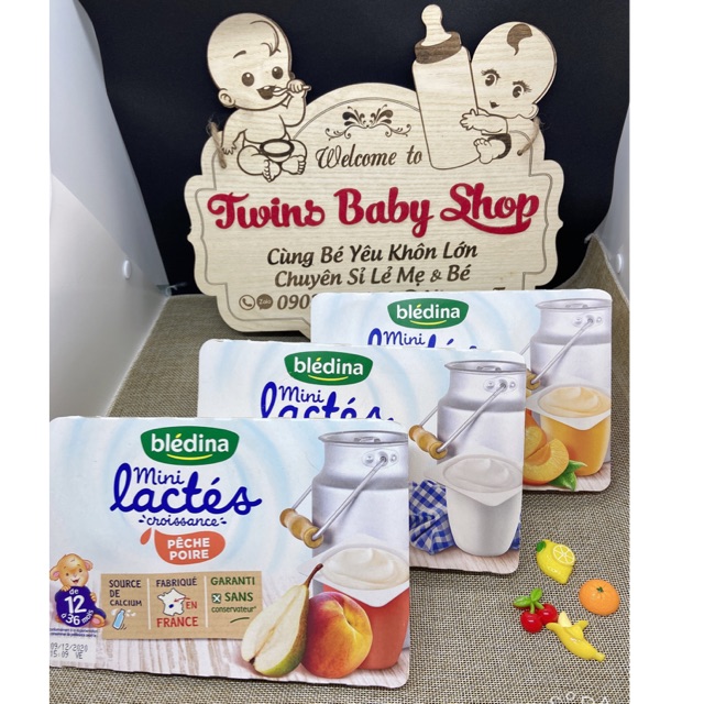 Sữa chua Bledina của Pháp cho bé từ 6m+ ( đủ vị)