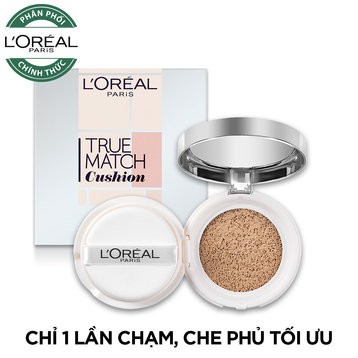 🌸🌸Phấn Nước Kiềm Nhờn L’Oreal True Match Cushion Silky Foundation #Tông N1-G1