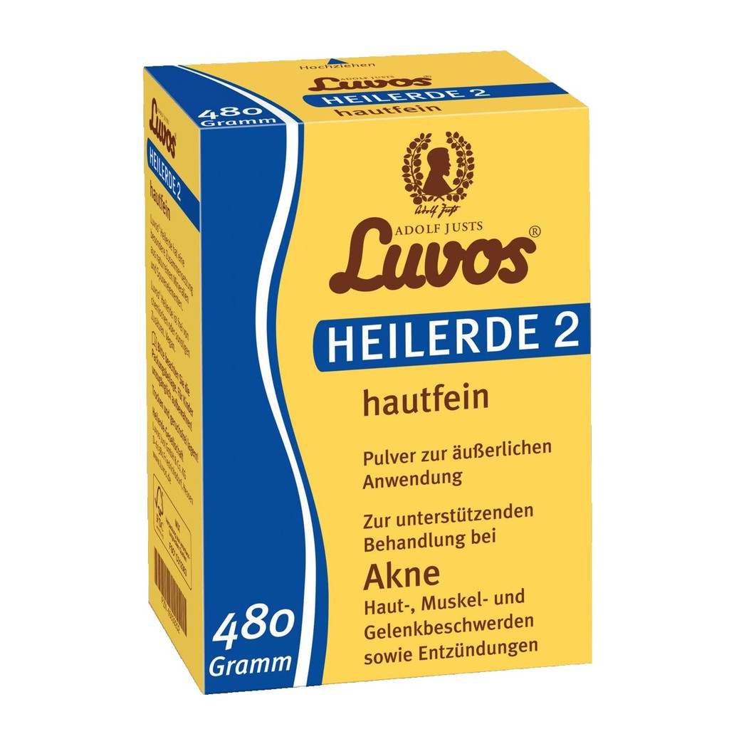 MẶT NẠ BÙN KHOÁNG LUVOS HEILERDE 2 (480g) DÙNG TOÀN THÂN, PHƯƠNG PHÁP TỰ NHIÊN CHO MỌI LÀN DA 🇩🇪 HÀNG NHẬP ĐỨC.