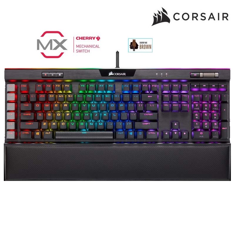 Bàn phím cơ CORSAIR K95 PLATINUM XT RGB Mx Brown CH-9127412-NA