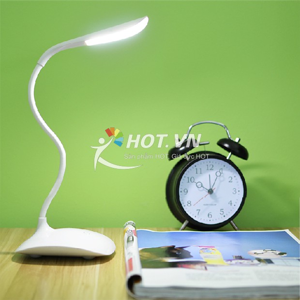 Đèn led để bàn cảm ứng chống cận thị có tích điện 3 chế độ sáng