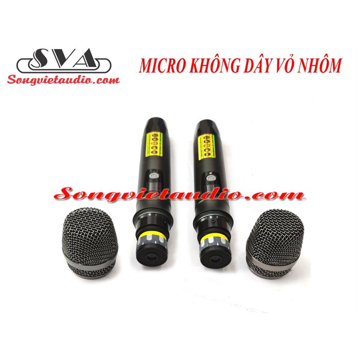 [Mã ELHACE giảm 4% đơn 300K] MICRO KHÔNG DÂY LOA KÉO UGX xám - CẶP