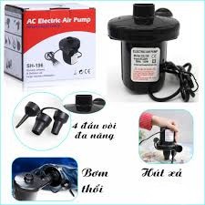 Bơm Điện Mini 2 Chiều Hút Thổi Tiện Lợi ❤️LOẠI 1❤️ Bơm Phao Bơi, Bơm Ghế Hơi, Bơm Bể Phao, Bơm Hút Chân Không