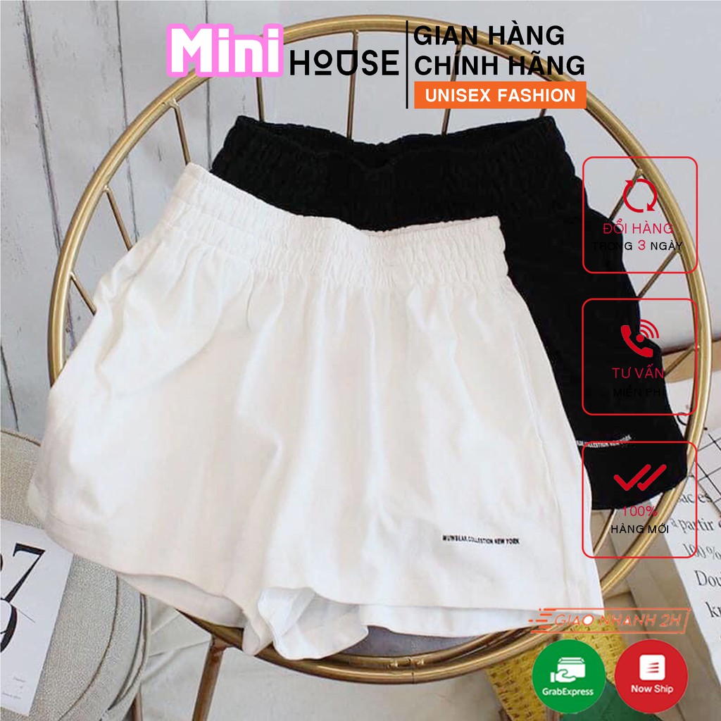 Quần short đùi nữ ZAMAC quần ngủ nữ phối chữ chất vải mềm mịn, thoáng mát ZQS1