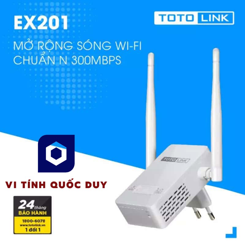 Thiết bị mở rộng sóng WIFI TOTOLINK EX201. Vi Tính Quốc Duy | BigBuy360 - bigbuy360.vn