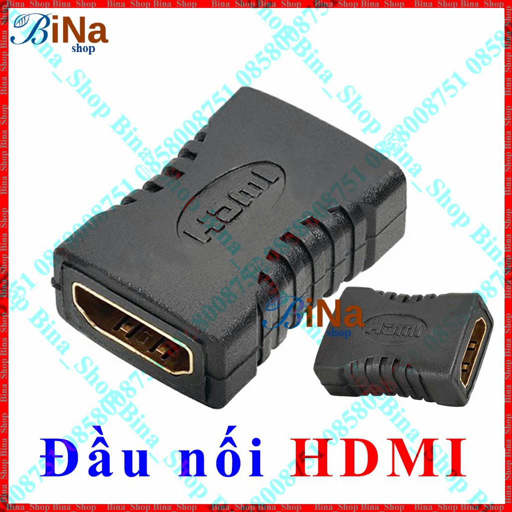 Đầu nối dài HDMI cái - cái, đầu nối HDMI tiện dụng