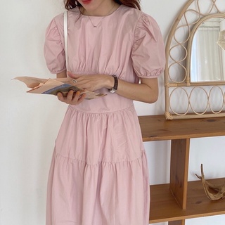 Váy xoè cột nơ