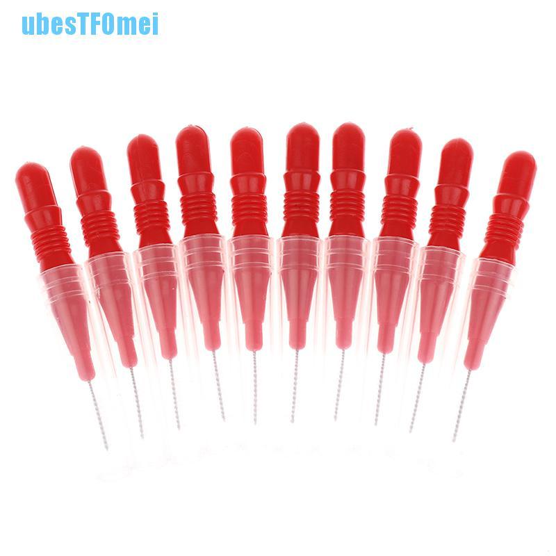 [Hàng mới về] Set 20 tăm chỉ nha khoa bằng nhựa chất lượng cao
