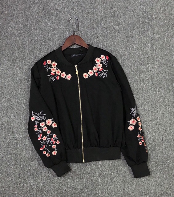 Áo Bomber thêu hoa siêu chất | BigBuy360 - bigbuy360.vn