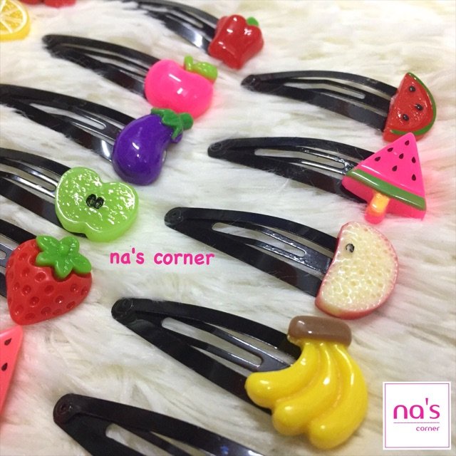 Kẹp tóc mái nhiều mẫu (kẹp bấm)