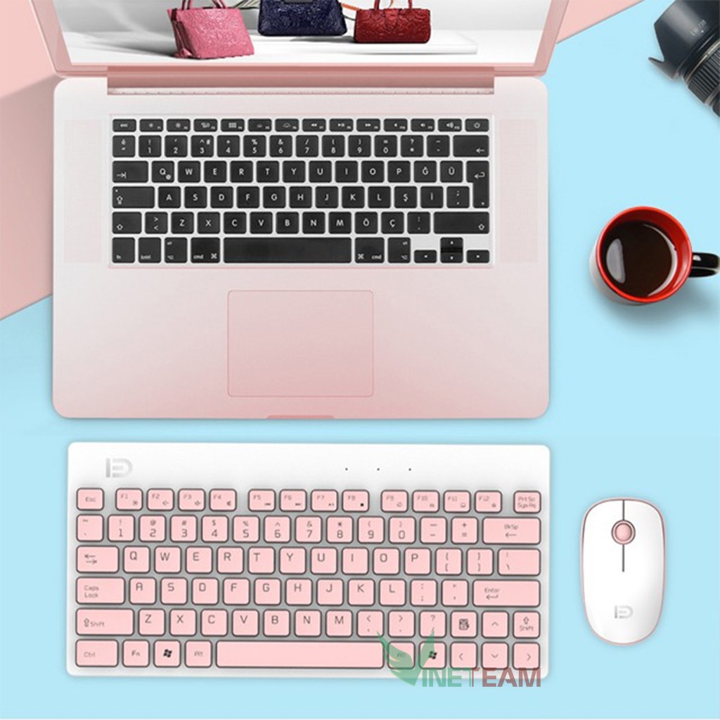 Bộ bàn phím Chuột Không dây Forter G-1500 Mini Siêu Mỏng, Siêu Êm- Chính hãng cap cấp Xgamingstore -DC3982