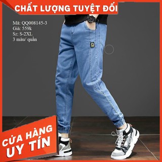 HÀNG NHẬP KHẨU -  Quần Jean Nam Mẫu Mới ❤️FREESHIP❤️ Quần Bò Nam Ống Túm Thời Trang Chuẩn Hàng Shop Tô Tồ Shop - QJNTT11