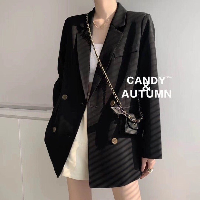 (VIDEO) ÁO KHOÁC NỮ ÁO BLAZER KÈM TÚI MINI 3 MÀU