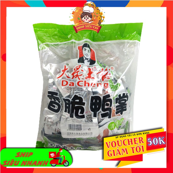 Bịch 30 Gói Chân Vịt Xanh Dacheng không cay