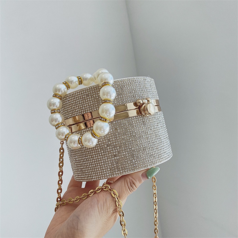 Túi Xách Nữ Túi Hộp Xách Tay Túi Đeo Chéo Túi Xách Nữ Mini Lấp Lánh