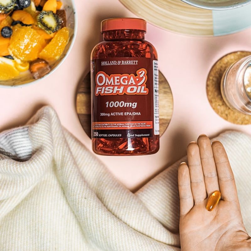 [Có Bill] [250 Viên] [1000mg] OMEGA3 hàm lượng cao holland and barrett | BigBuy360 - bigbuy360.vn