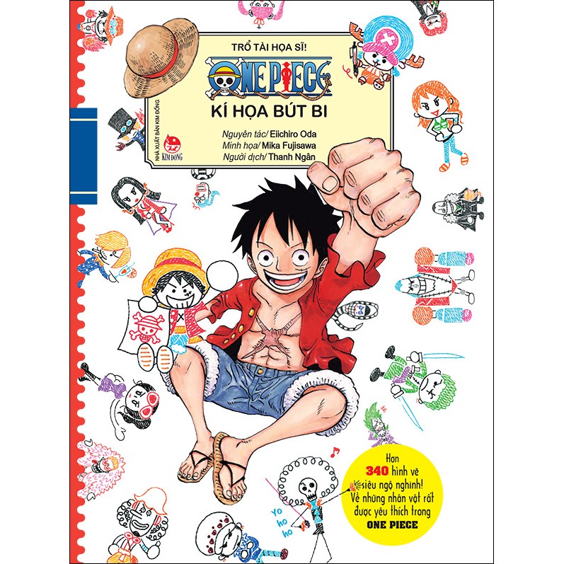 Truyện tranh One Piece Kí họa bút bi - Có bán riêng Sticker - NXB Kim Đồng