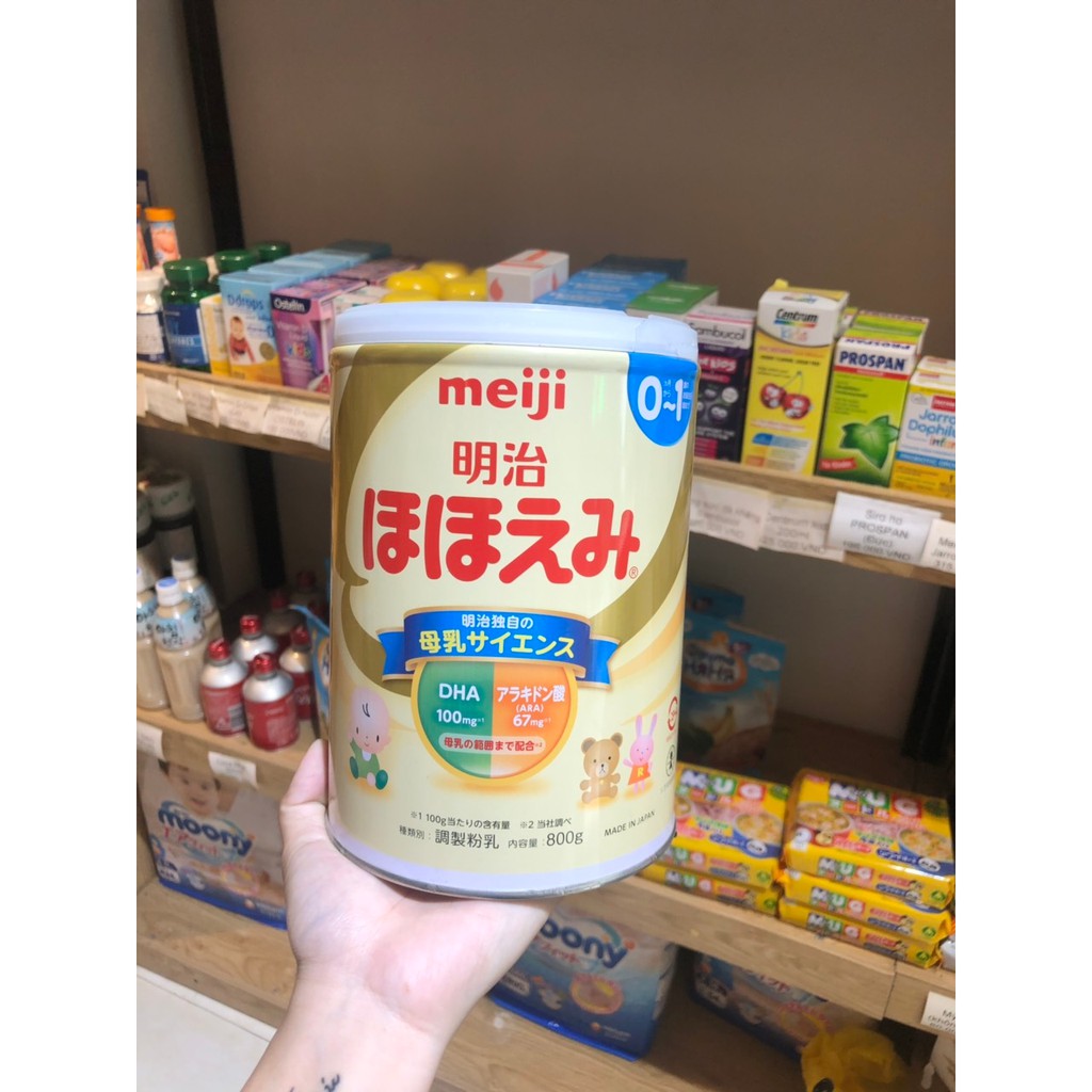 Sữa Meiji số 0 hộp 800gr