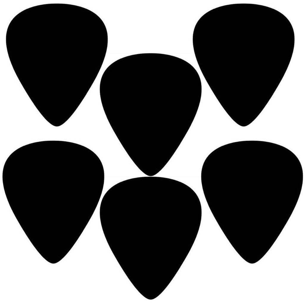 Pick Guitar - Phím gảy guitar chất liệu celluloid đen