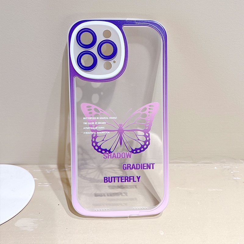 Ốp Điện Thoại Có Giá Đỡ Hình Bướm Dành Cho iphone7 / 7plus / 8 / 8plus / xs / 11 / 12 / 13 / 14 / pro / max / plus / promax