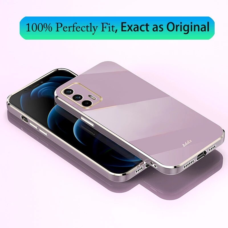 Ốp điện thoại TPU mềm dáng vuông cho Realme GT Neo 2 XT X X7 Pro 7 8 5G V5 V13 V15 V11