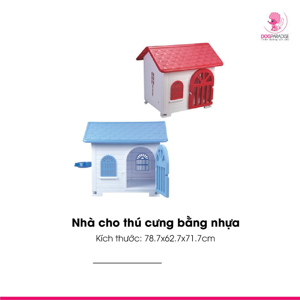 Nhà cho thú cưng bằng nhựa - Pian Pian - P898