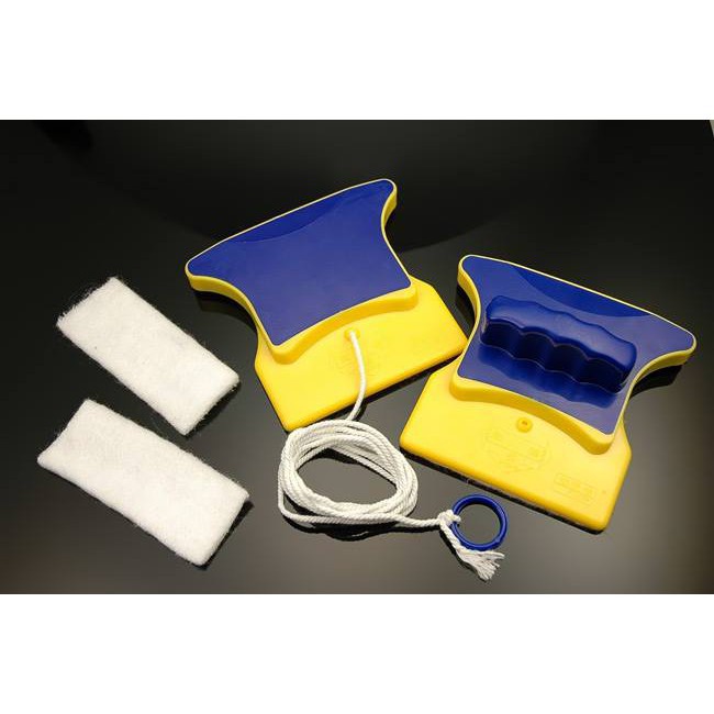 Dụng cụ lau cửa kính tiện lợi có nam châm lau cả 2 mặt kính cùng lúc