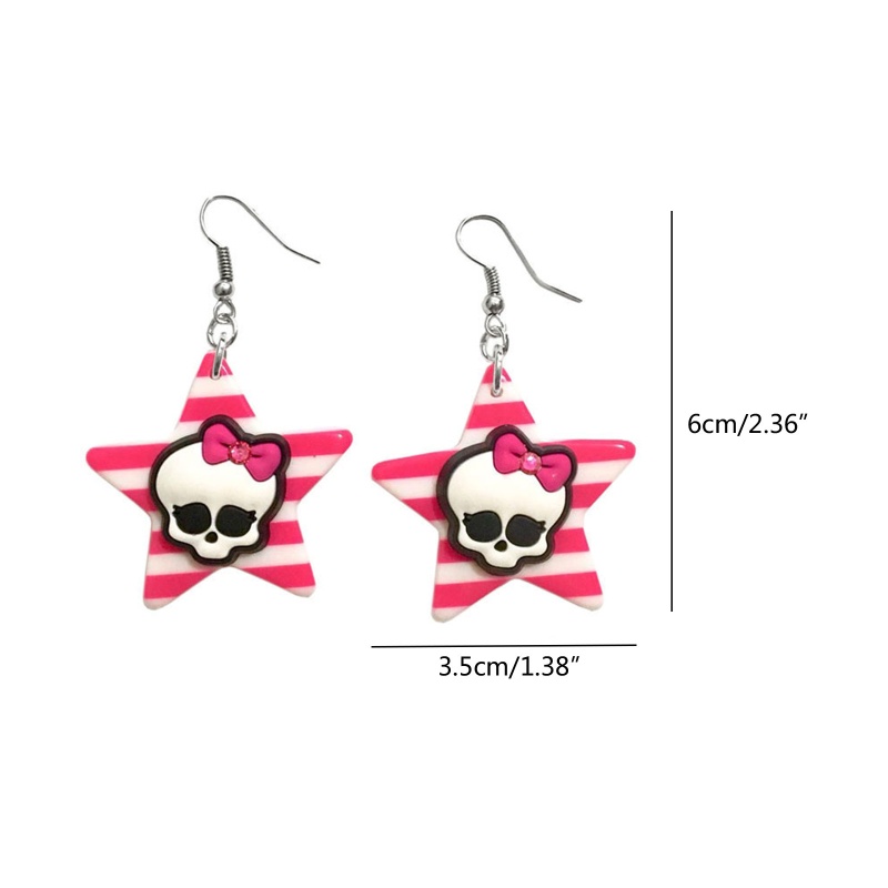 Bông Tai Hình Xương Cá Kẻ Sọc / Ngôi Sao Độc Đáo Thời Trang Cho Nữ