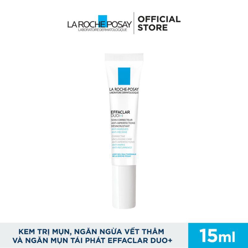 [Date 2024] Kem chấm mụn Laroche Posay Effaclar Duo+ 15ml