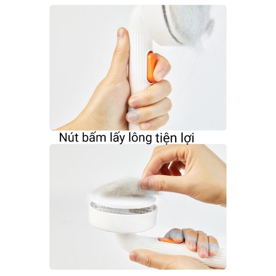 Bàn lược chải lông chó mèo Pet kit- Pet Brush 2