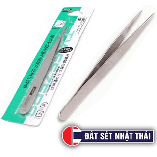 NHÍP GẮP KẸP NHỌN CÓ ĐẦU BẰNG THÉP LÀM HANDMADE, ĐẤT SÉT NHẬT