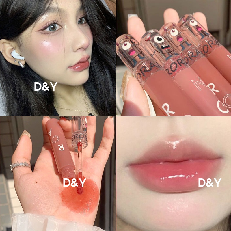 Son kem HERORANGE màu bóng có dưỡng chống thấm nước lâu trôi hợp thời trang