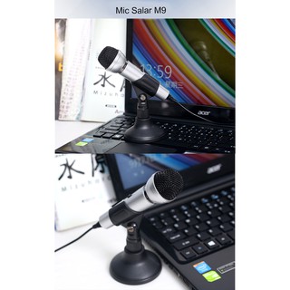 Mic rời Salar M9 (Cho laptop và PC)