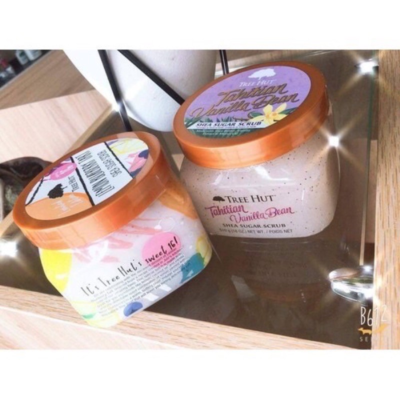 Tẩy Tế Bào Chết Toàn Thân Tree Hut Shea Sugar Scrub Tẩy tế bào chết TREE HUT Vanilla Bean