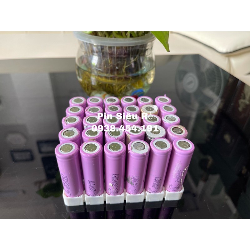 Pin 18650 iCR samsung Hồng