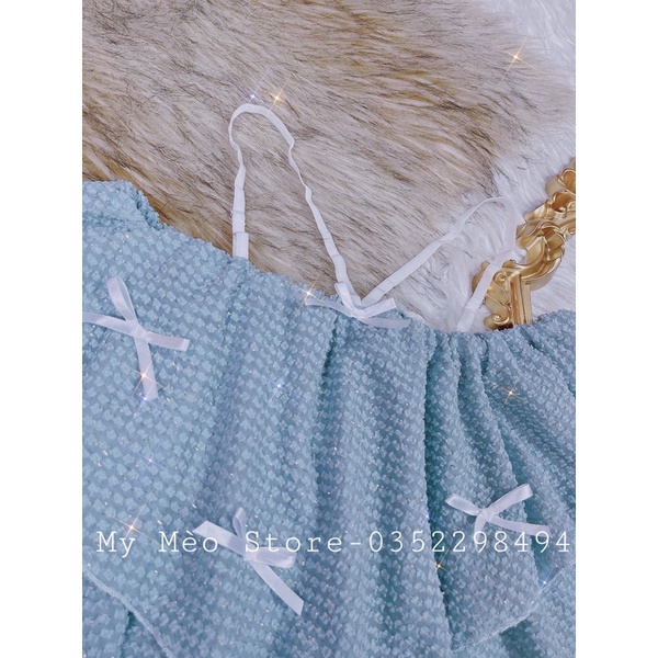 Yếm nơ xanh ✨ | BigBuy360 - bigbuy360.vn