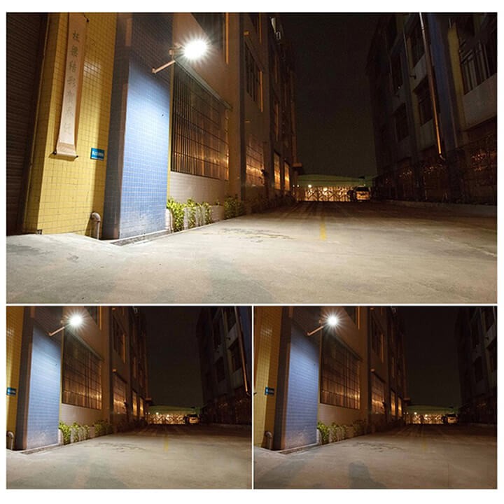 Đèn đường năng lượng mặt trời công suất 90W cảm biến ánh sáng Solar Street Light