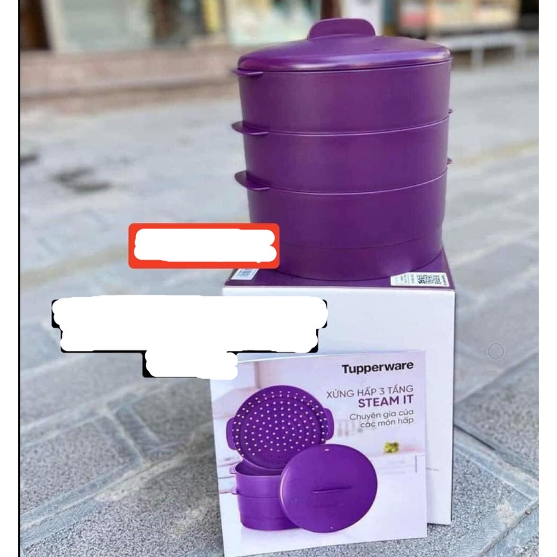 Xửng hấp 3 tầng Tupperware