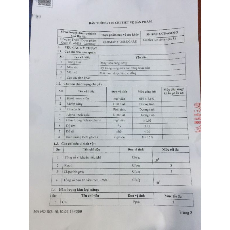 (Hàng chính hãng) GERMANY GLOD CARE. hỗ trợ tiểu đường | BigBuy360 - bigbuy360.vn