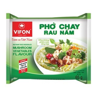 Phở Chay Rau Nấm Vifon, Gói 65gr