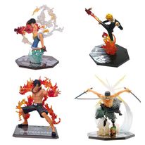 (SẴN HÀNG) Mô Hình Nhân Vật MonKey D Luffy , Portgas D ACE , Roronoa Zoro , Sanij Trong One Piece