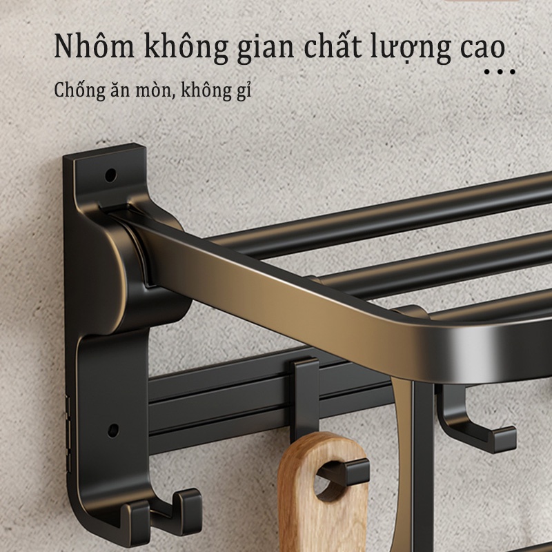 Giá đỡ MEIDOO treo khăn gắn tường tiện lợi cho phòng tắm