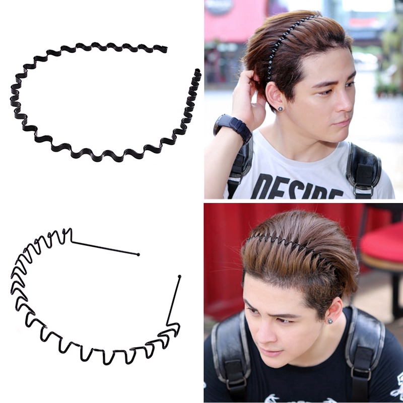 Cài tóc màu đen bằng thép cho nam nữ