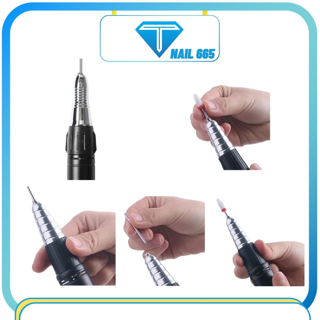 Máy mài móng tay , Máy mài nail Tích điện N101 , Chính hãng loại sịn , tặng keo MXBON