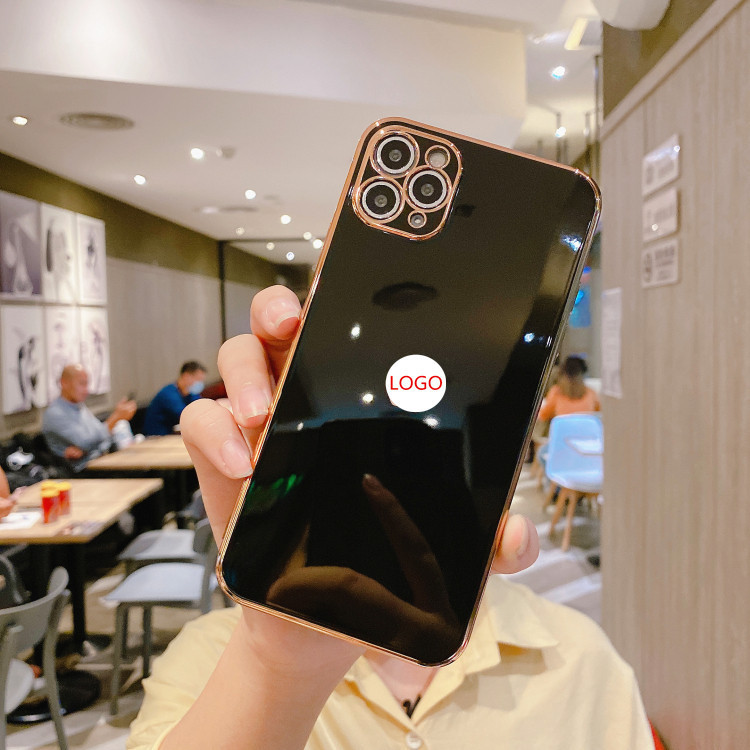 Ốp iphone - Ốp lưng viền vuông giả ip 12 dành cho 12, 12 Pro Max thiết kế sang trọng - Enjoe Case | BigBuy360 - bigbuy360.vn