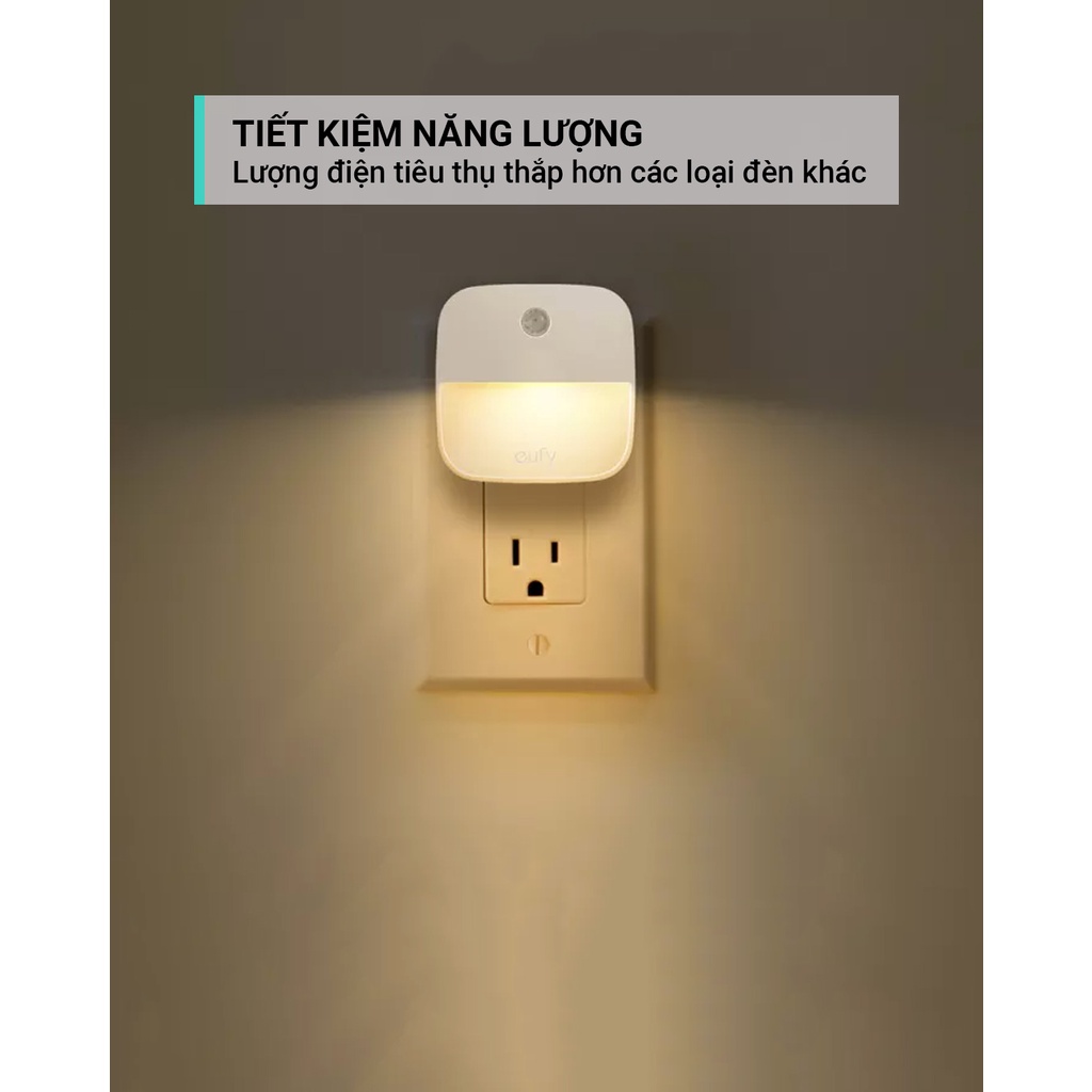 Bộ 4 đèn EUFY Lumi Plug-in, 0.4W - T1303