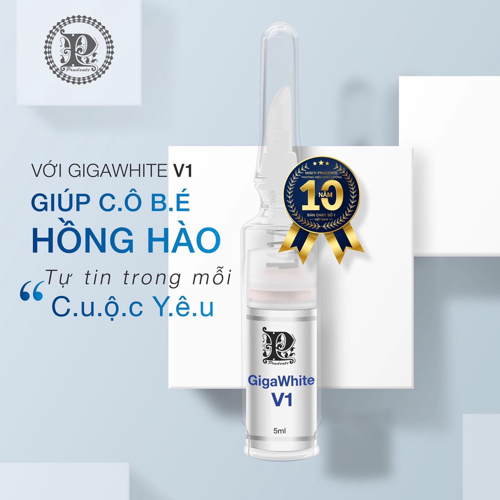 Kem Làm Hồng Vùng Kín Nuwhite V1 Mibiti Prudente 5ml Chính Hãng