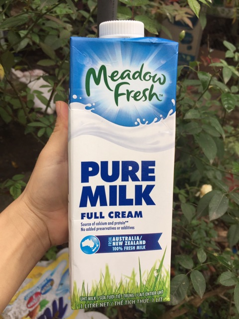 SỮA MEADOW FRESH PURE MILK FULL CREAM 1 lit